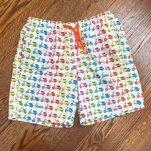 MC2 Saint Barth Colorful Scooter Print Swim Trunks